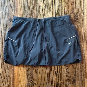 Nike Women’s Charcoal and Pink Running Skort